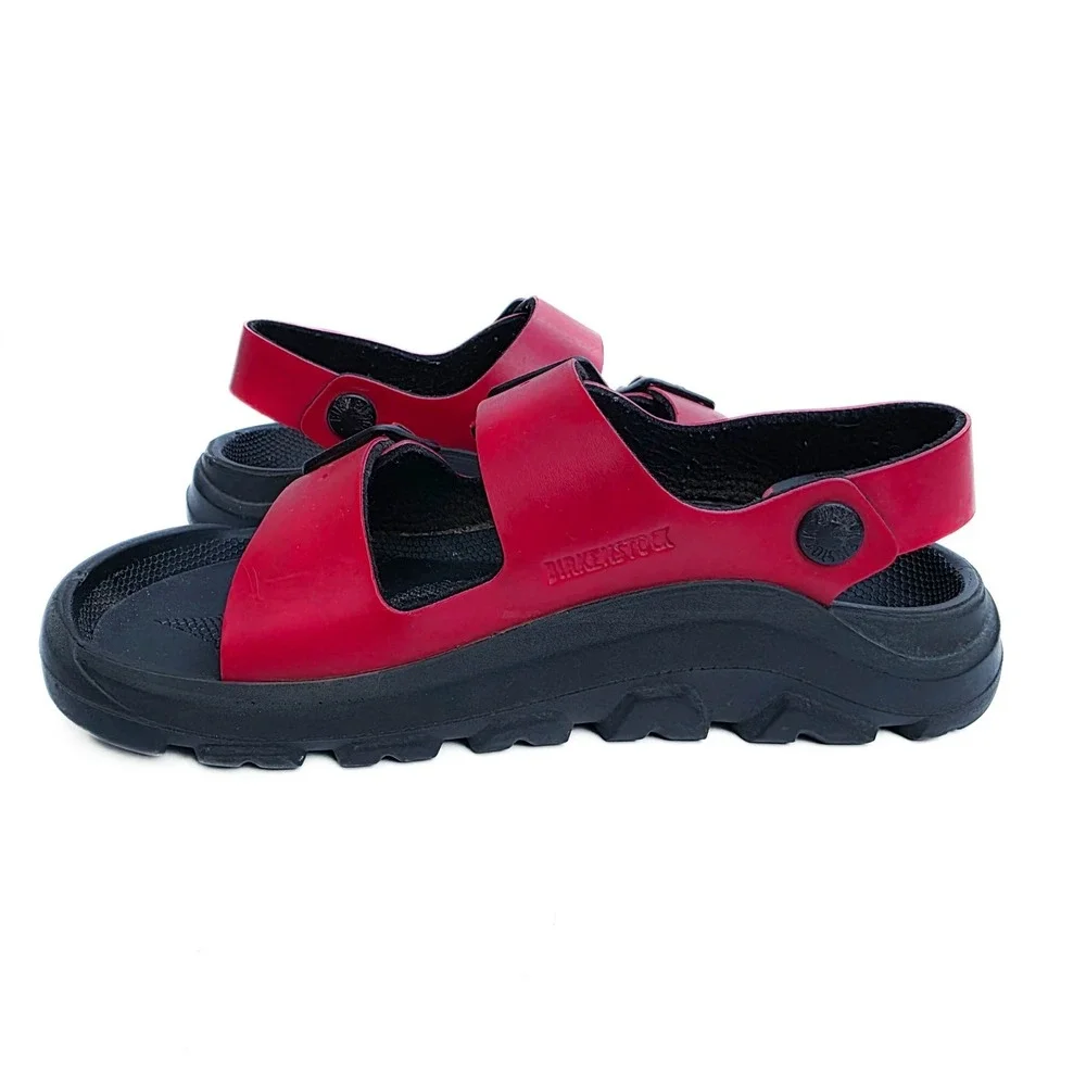 Birkenstock Mogami Kids Sandals EU 29 US 11-11.5 Active Red Birko-Flor Germany